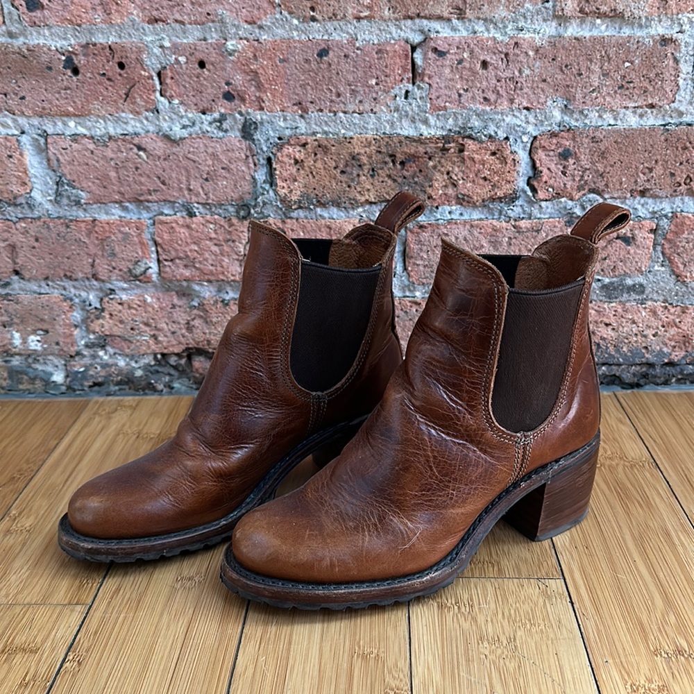Frye Leather Ankle Boots